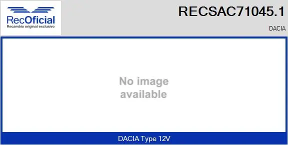 Compressor, air conditioning (RECSAC71045.1)