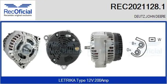Alternator (REC2021128.1)