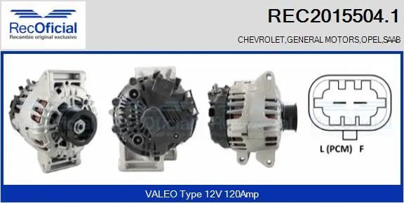 Alternator (REC2015504.1)