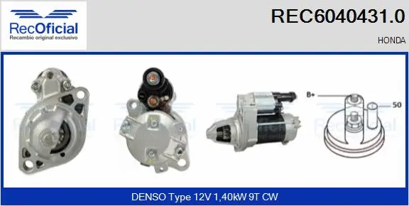 Starter (REC6040431.0)