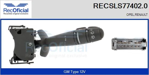 Steering Column Switch (RECSLS77402.0)