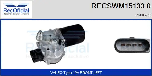 Wiper Motor (RECSWM15133.0)