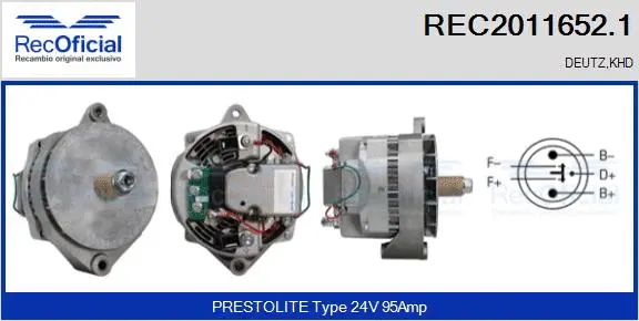 Alternator (REC2011652.1)