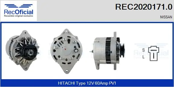 Alternator (REC2020171.0)