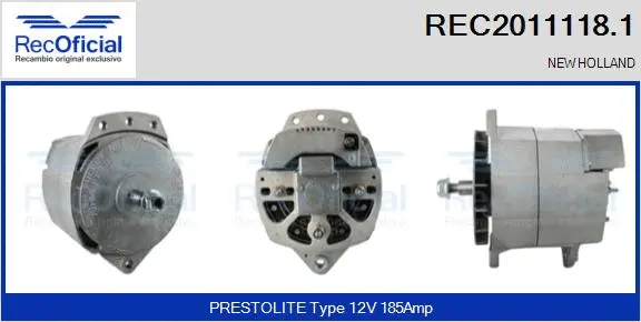 Alternator (REC2011118.1)