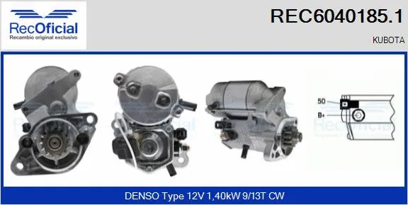 Starter (REC6040185.1)