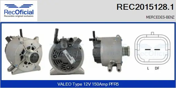Alternator (REC2015128.1)