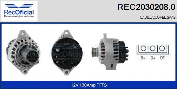 Alternator (REC2030208.0)