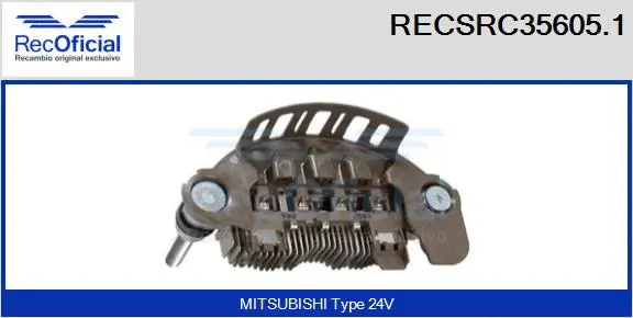 Rectifier, alternator (RECSRC35605.1)