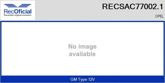 Compressor, air conditioning (RECSAC77002.1)