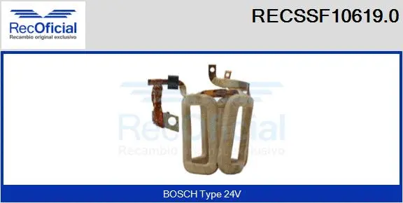 Field Winding, starter (RECSSF10619.0)