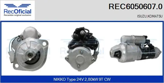 Starter (REC6050607.0)