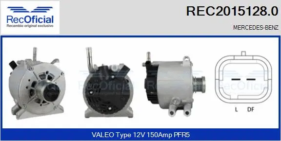 Alternator (REC2015128.0)