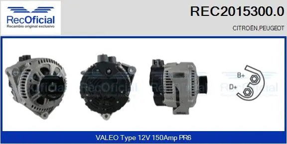 Alternator (REC2015300.0)