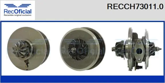 Core assembly, turbocharger (RECCH73011.0)