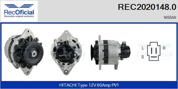 Alternator (REC2020148.0)