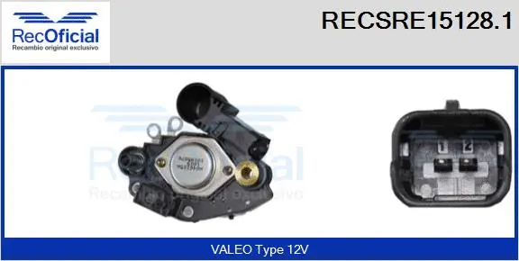 Alternator Regulator (RECSRE15128.1)