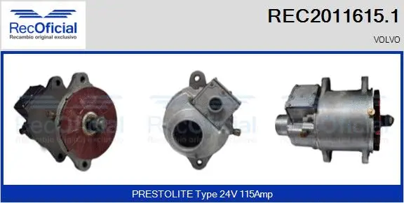 Alternator (REC2011615.1)