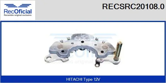 Rectifier, alternator (RECSRC20108.0)