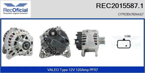 Alternator (REC2015587.1)