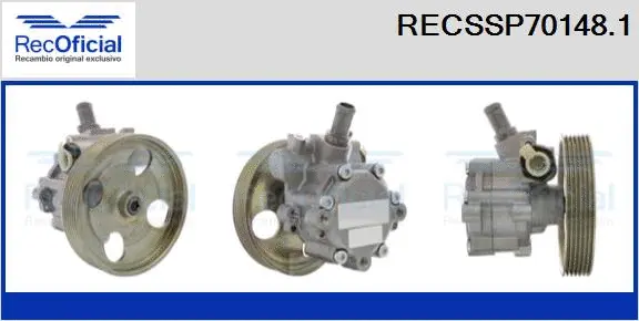 Hydraulic Pump, steering (RECSSP70148.1)