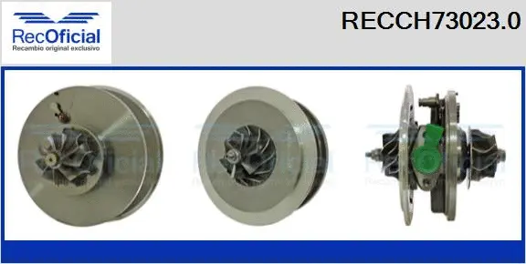 Core assembly, turbocharger (RECCH73023.0)