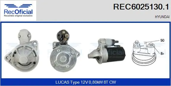 Starter (REC6025130.1)