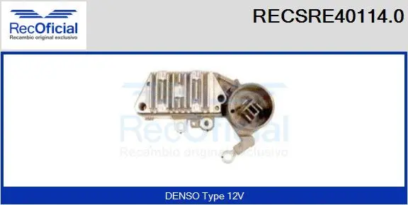Alternator Regulator (RECSRE40114.0)