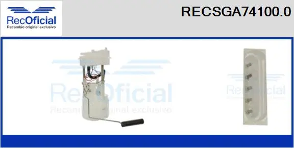 Fuel Feed Unit (RECSGA74100.0)