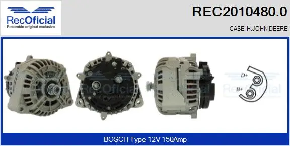 Alternator (REC2010480.0)