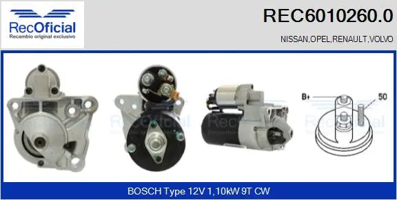 Starter (REC6010260.0)