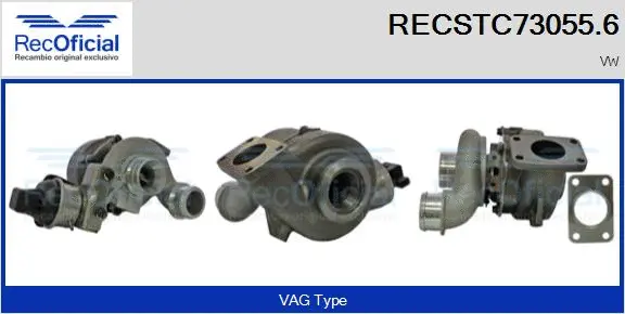 Charger, charging (supercharged/turbocharged) (RECSTC73055.6)