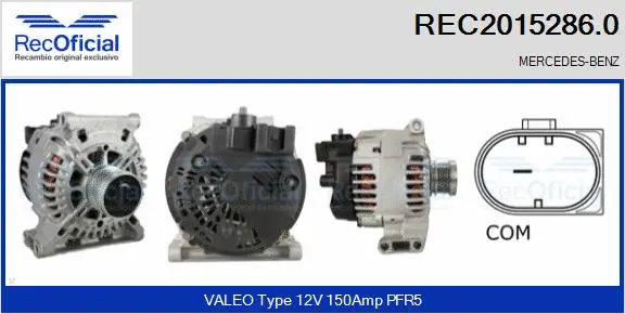 Alternator (REC2015286.0)