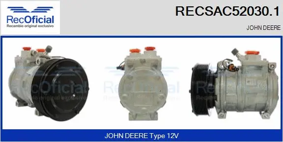Compressor, air conditioning (RECSAC52030.1)