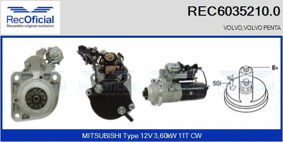 Starter (REC6035210.0)