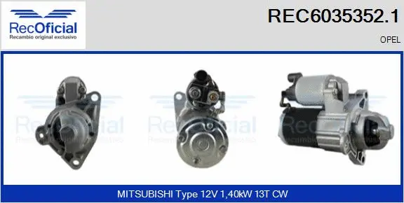 Starter (REC6035352.1)