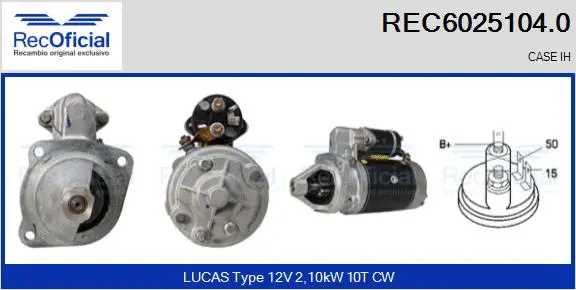 Starter (REC6025104.0)