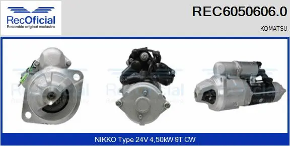 Starter (REC6050606.0)