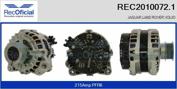 Alternator (REC2010072.1)