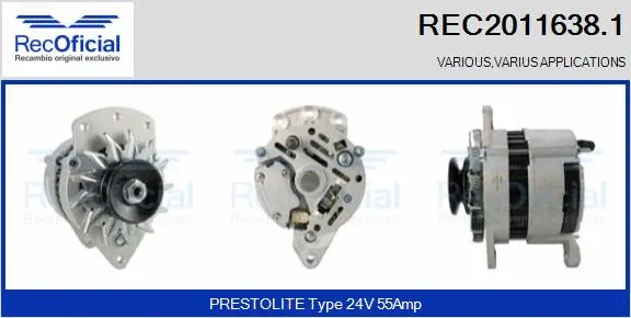 Alternator (REC2011638.1)