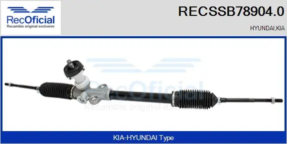 Steering Gear (RECSSB78904.0)
