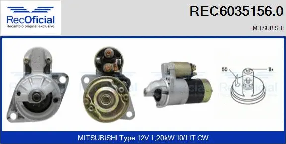 Starter (REC6035156.0)