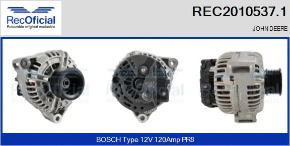 Alternator (REC2010537.1)