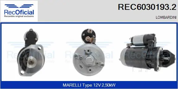 Starter (REC6030193.2)