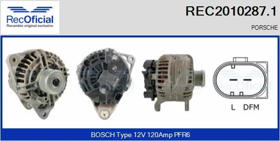 Alternator (REC2010287.1)