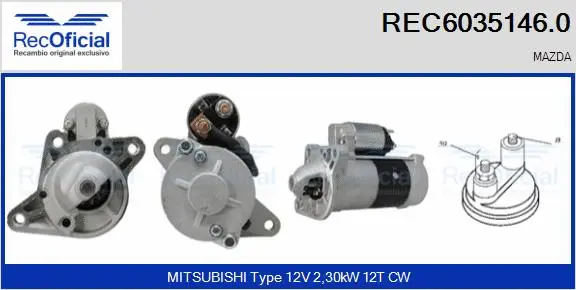 Starter (REC6035146.0)
