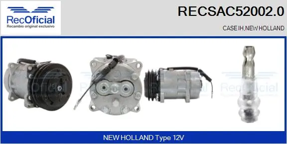 Compressor, air conditioning (RECSAC52002.0)