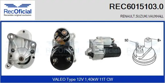 Starter (REC6015103.0)