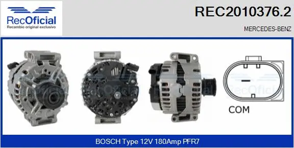 Alternator (REC2010376.2)