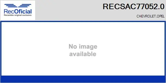 Compressor, air conditioning (RECSAC77052.0)